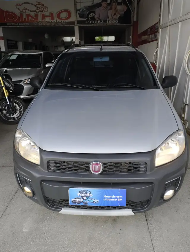 Carro Fiat Strada 2015 Working 1.4 (Flex) (Cabine Estendida)