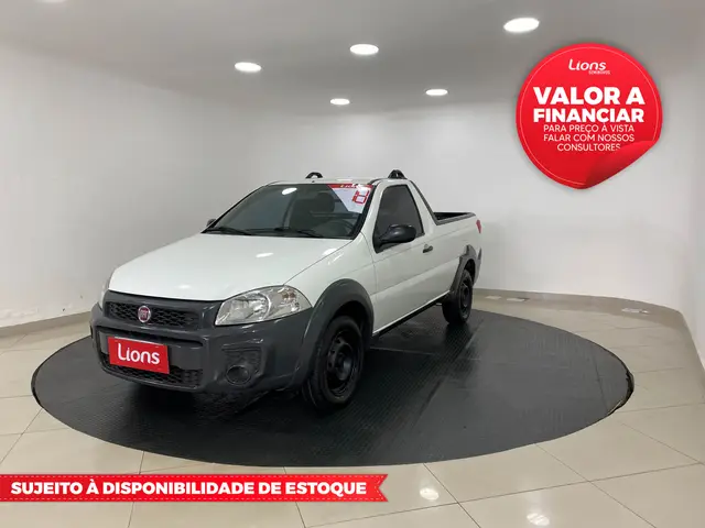 Carro Fiat Strada 2018 Hard Working 1.4 (Flex) (Cabine Simples)