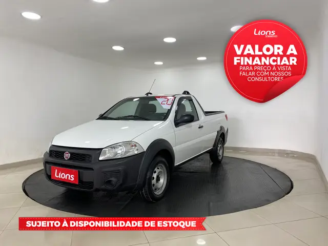 Carro Fiat Strada 2019 Hard Working 1.4 (Flex) (Cabine Simples)