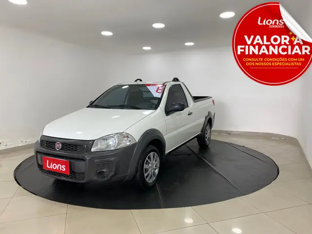 Carro Fiat Strada 2018 Hard Working 1.4 (Flex) (Cabine Simples)