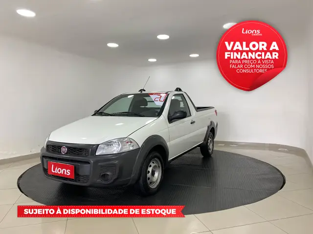 Carro Fiat Strada 2020 Hard Working 1.4 (Flex) (Cabine Simples)