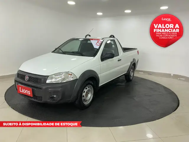 Carro Fiat Strada 2019 Hard Working 1.4 (Flex) (Cabine Simples)