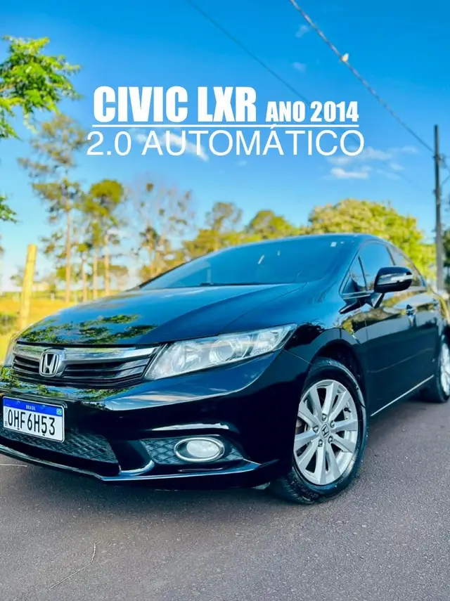 Carro Honda Civic 2014 New  LXR 2.0 i-VTEC (Aut) (Flex)