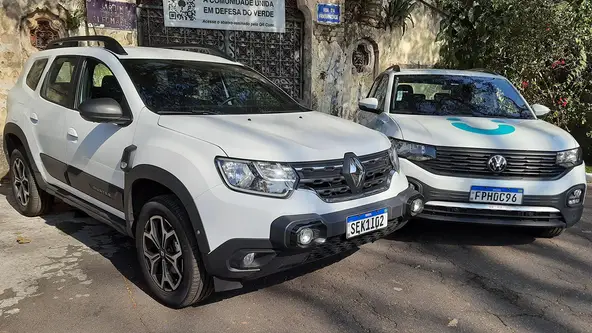 Carros na Web  Comparativo entre Renault Duster e Volkswagen T-Cross