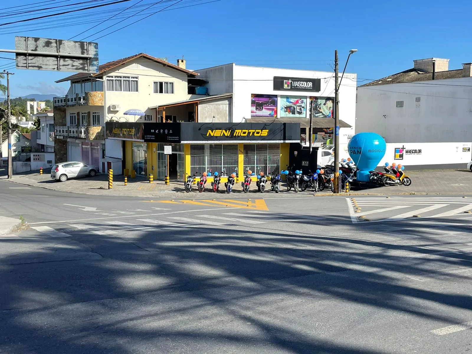 Fachada da loja NENI MOTOS - Joinville - SC