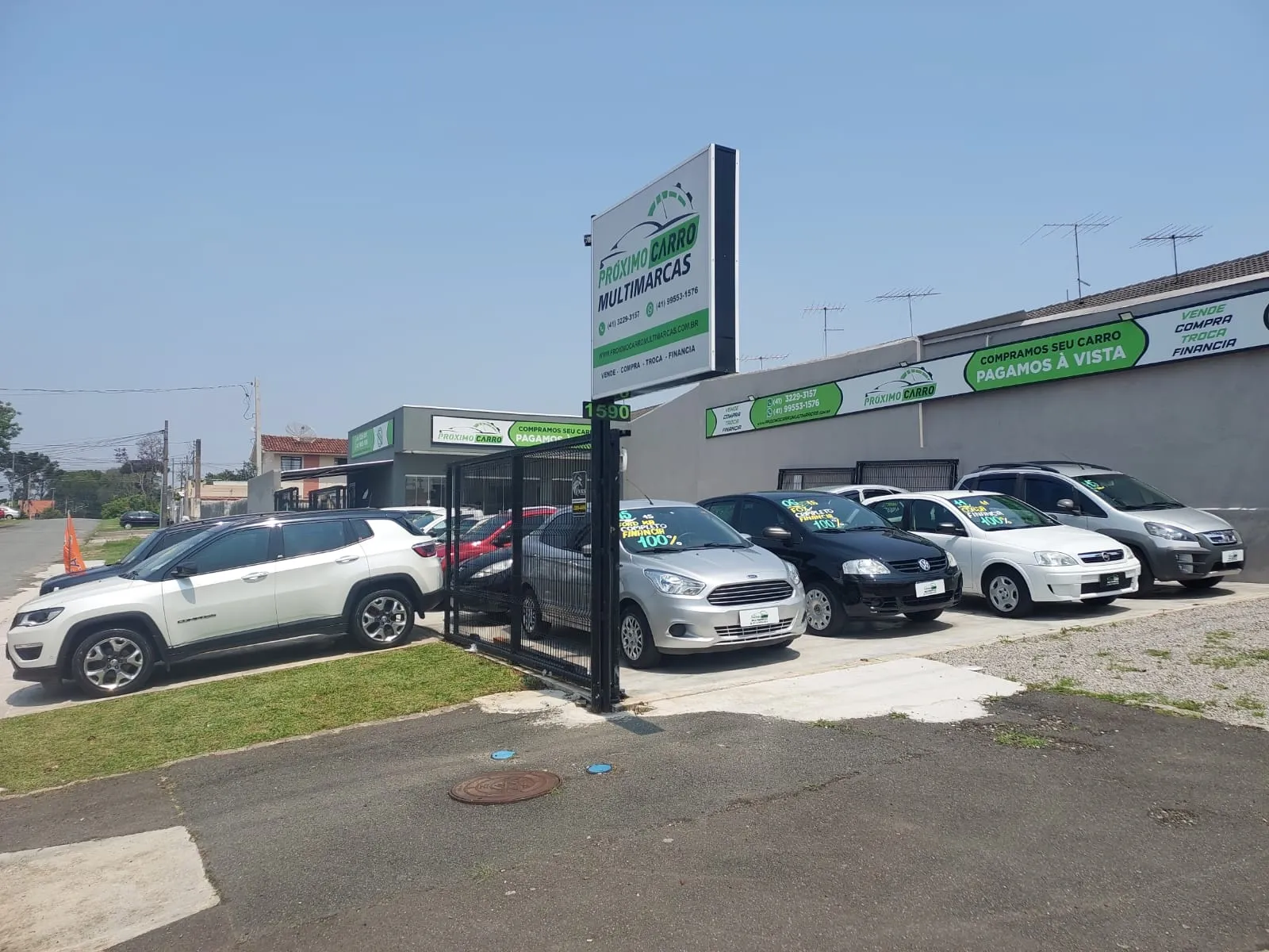 Fachada da loja Veículos à venda em PROXIMO CARRO MULTIMARCAS - Curitiba - PR | Mobiauto