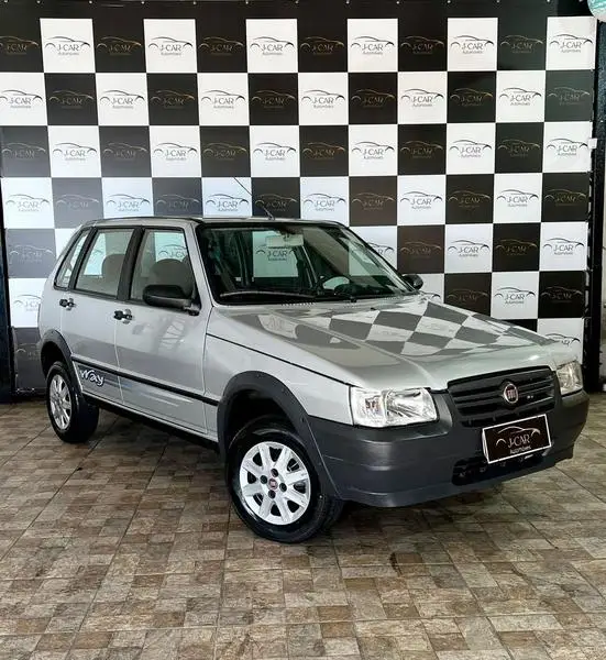 Carro Fiat Uno Mille 2009 Uno Mille WAY ECONOMY 1.0 F.Flex
