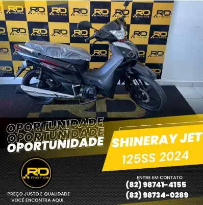 Moto Shineray JET 125SS 2024 124 cc