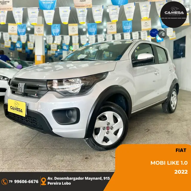 Carro Fiat Mobi 2022 Like 1.0 (Flex)