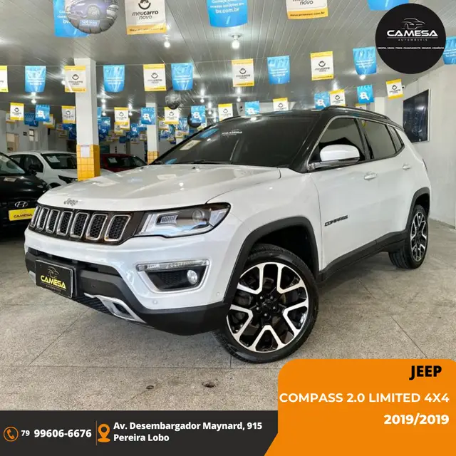 Carro Jeep Compass 2019 2.0 TDI Limited 4WD (Aut)