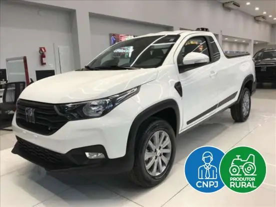 Carro Fiat Strada 2024 Volcano 1.3 Cabine Dupla