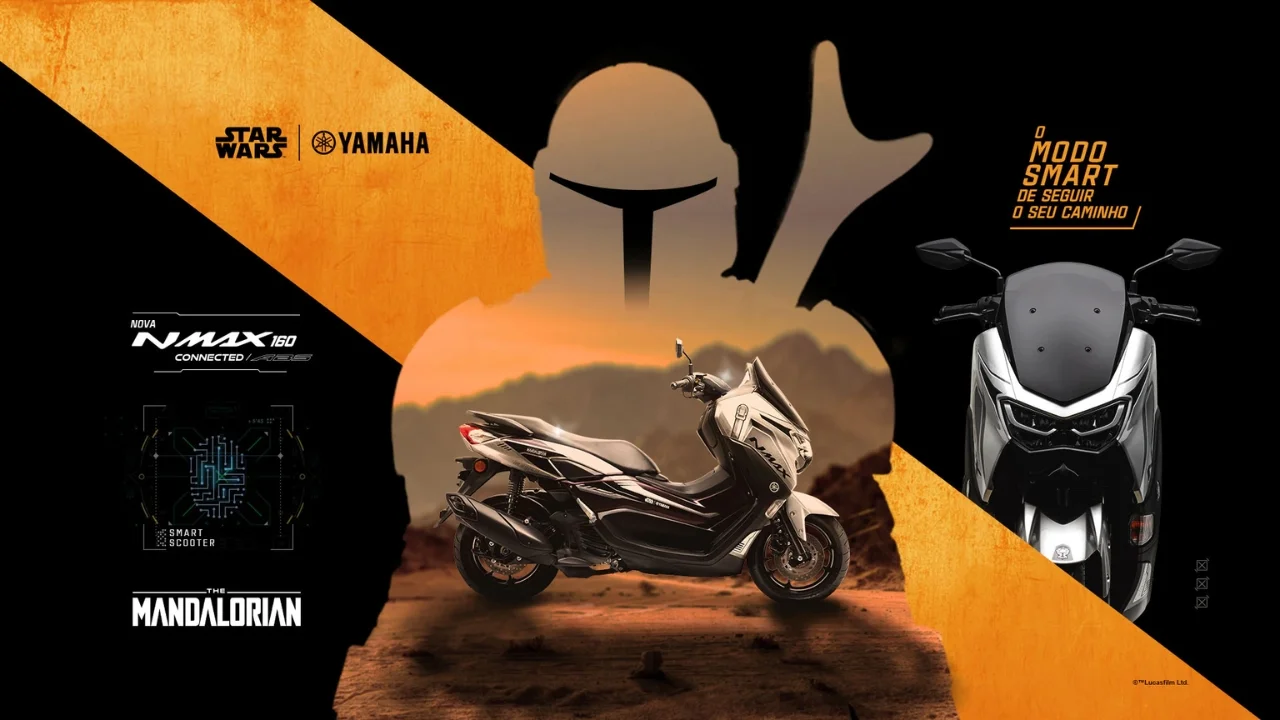 Yamaha NMax Connected 160 Mandalorian ABS