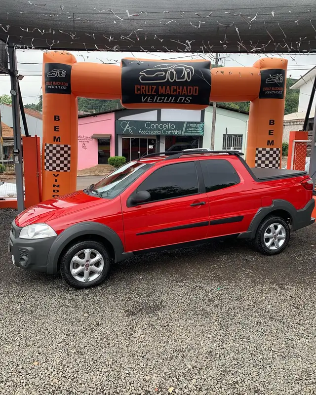 Carro Fiat Strada 2015 Working 1.4 (Flex) (Cabine Dupla)