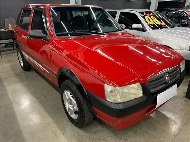 Carro Fiat Uno Mille 2008 Fire 1.0 (Flex) 4P