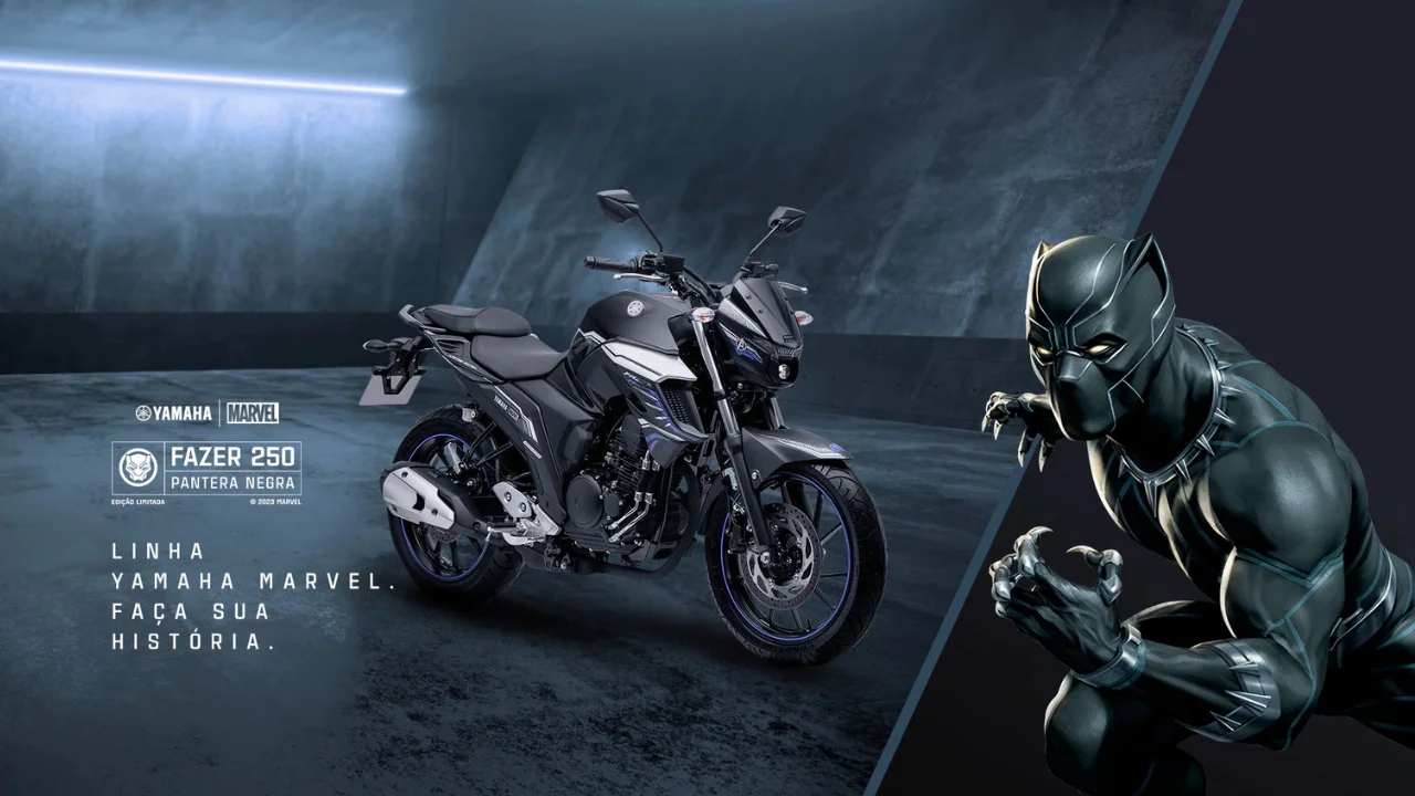 Yamaha Fazer FZ25 Pantera Negra