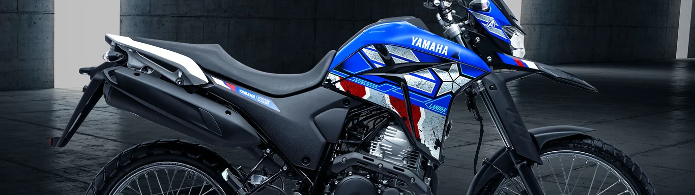 Yamaha XTZ 250 Lander CAPITÃO AMÉRICA FLEX ABS