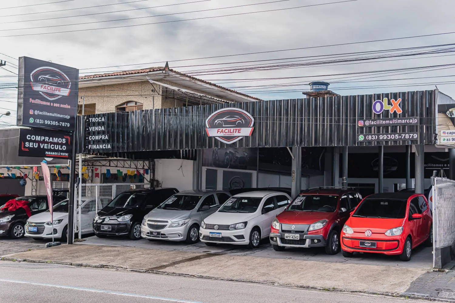 Fachada da loja FACILITE MULTIMARCAS - João Pessoa - PB