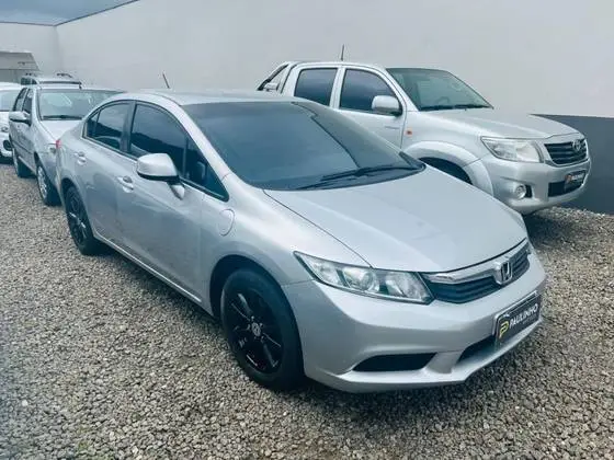 Carro Honda Civic 2014 New  LXS 1.8 16V i-VTEC (Aut) (Flex)