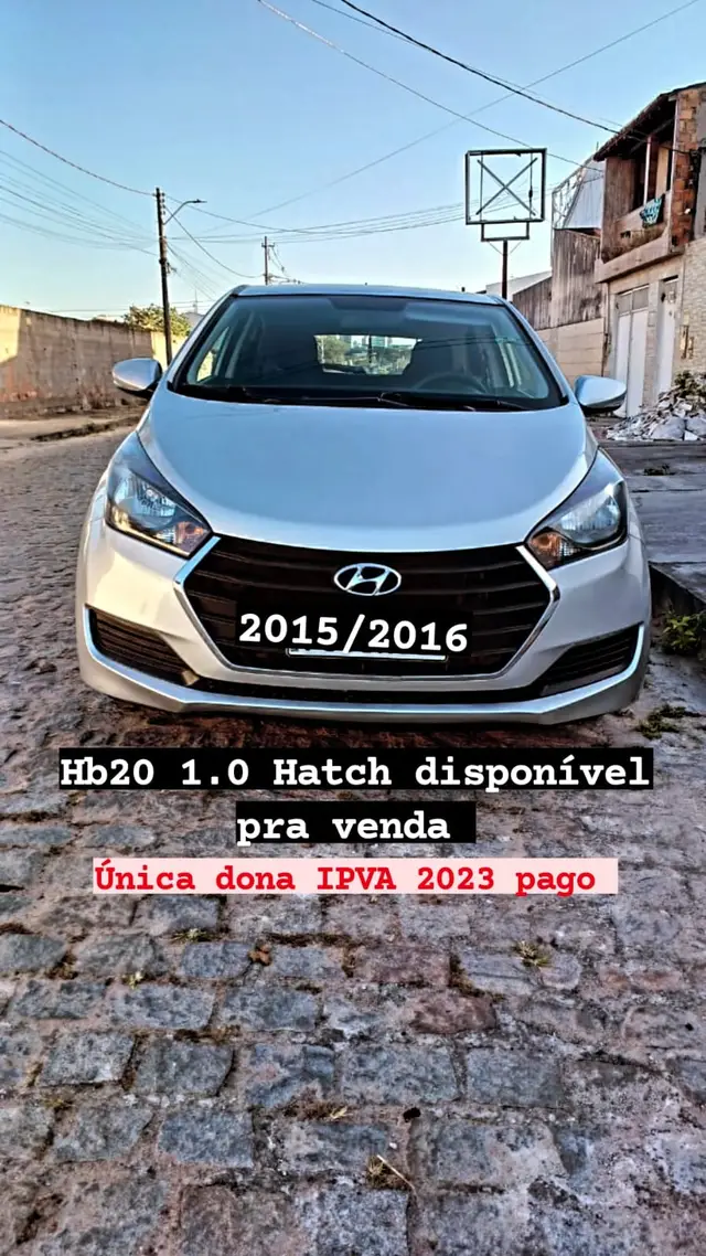 Carro Hyundai HB20 2016 1.0 Comfort (Flex)