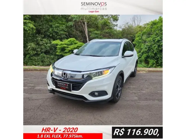 Carro Honda HR-V 2019 EXL CVT 1.8 I-VTEC FlexOne