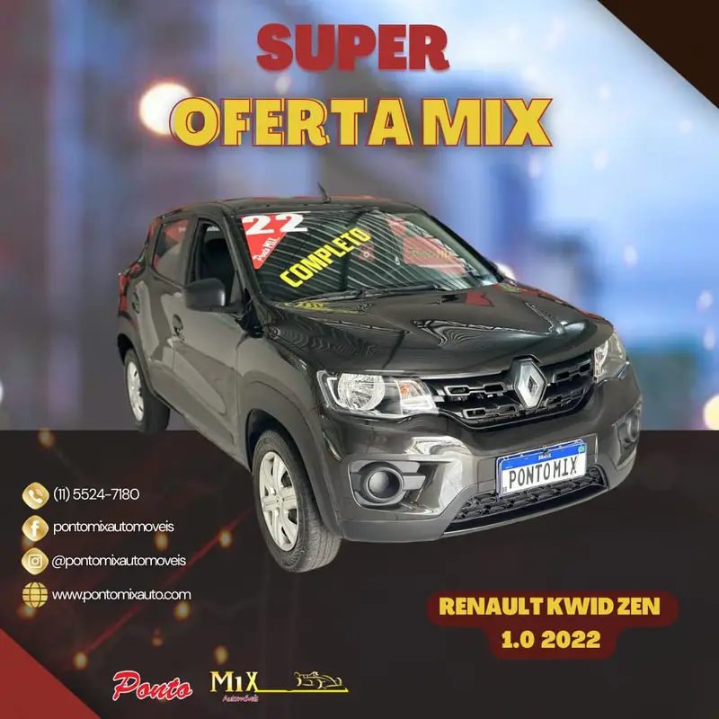 Renault Kwid Zen 1.0 12v SCe (Flex)