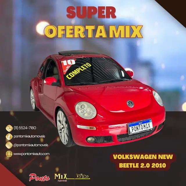 Carro Volkswagen New Beetle 2010 2.0