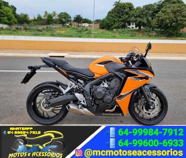 Carro Honda CBR 650R 2019 Cbr 650F (ABS)