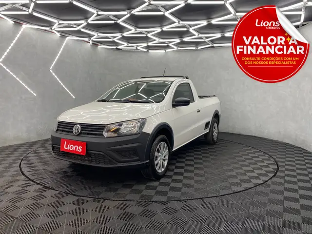 Carro Volkswagen Saveiro 2018 Robust 1.6 MSI CS (Flex)