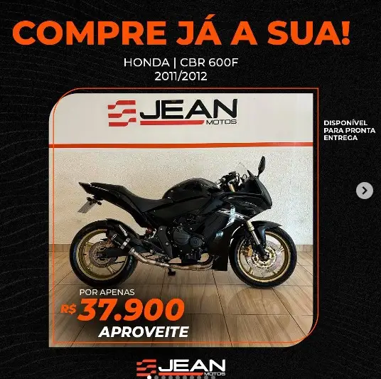 Moto Honda CBR 600 2012 F (Standard)