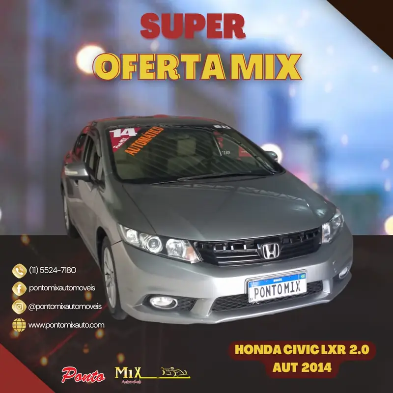 Honda Civic New  LXR 2.0 i-VTEC (Aut) (Flex)