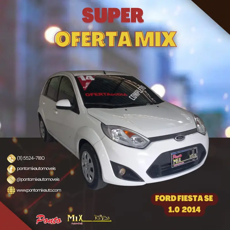 Ford Fiesta Hatch SE 1.0 RoCam (Flex)