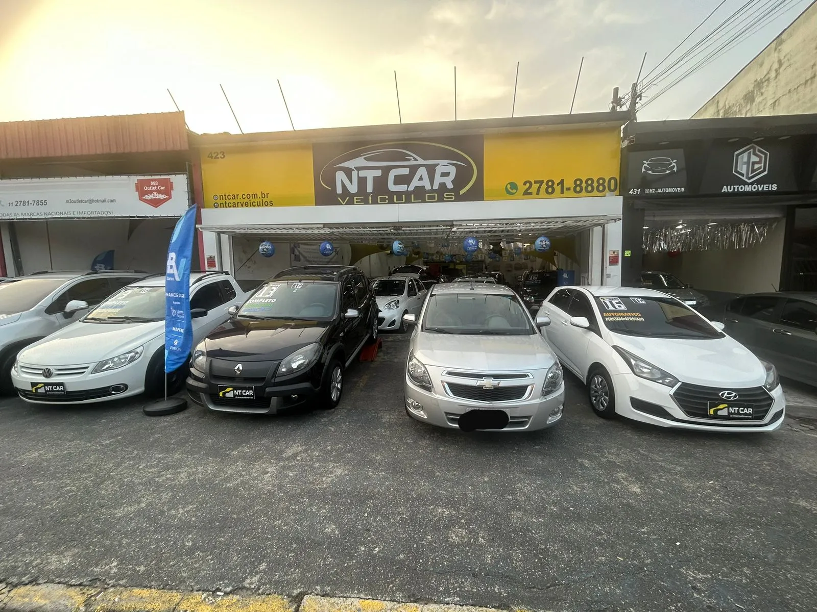 Fachada da loja Veículos à venda em NT CAR  - São Paulo - SP | Mobiauto