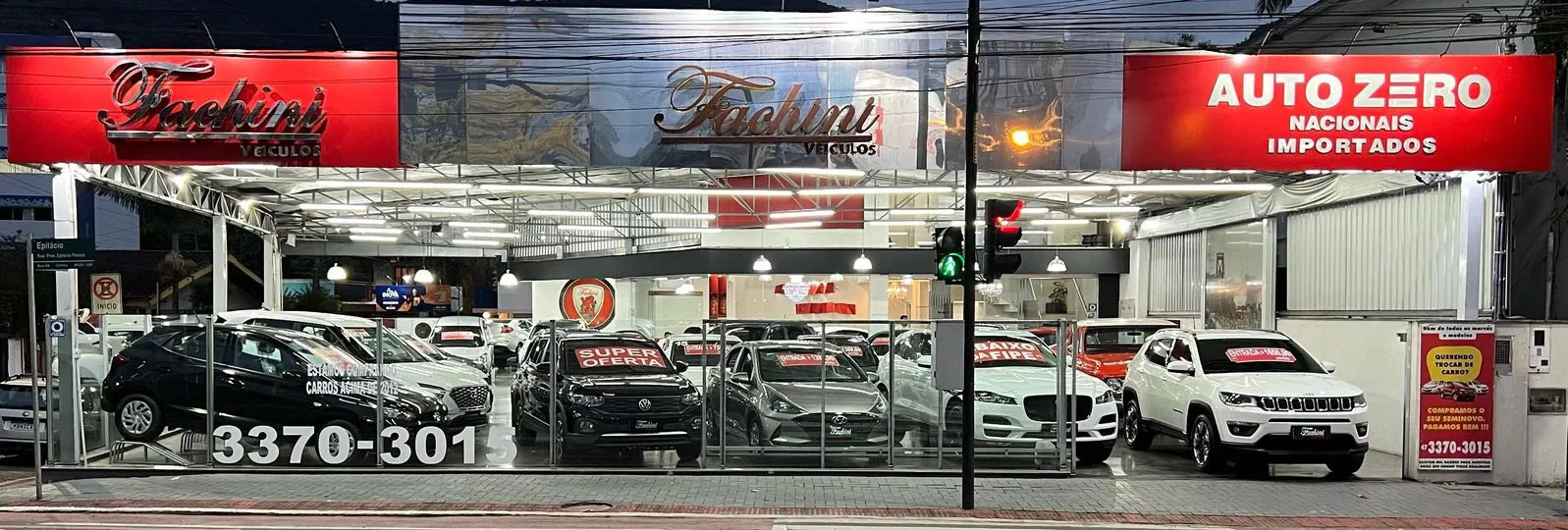 Fachada da loja Veículos à venda em FACHINI VEICULOS - Jaraguá do Sul - SC