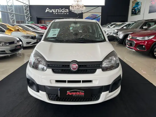 Carro Fiat Uno 2021 Attractive 1.0