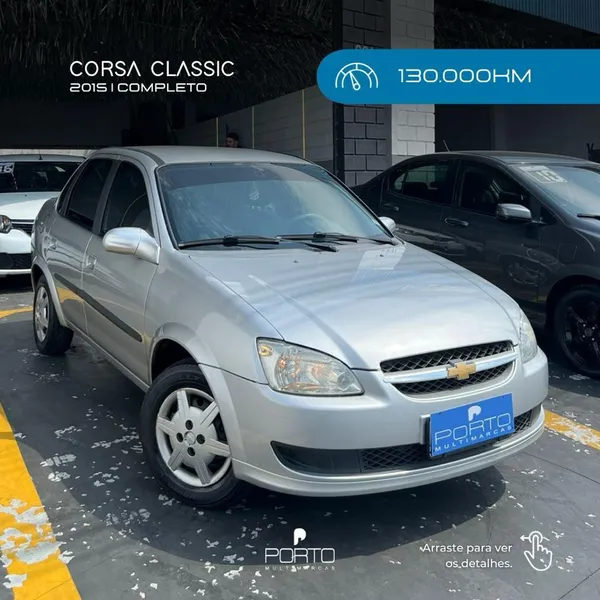 CHEVROLET - CLASSIC - 2015/2015 - Prata - Sob Consulta - Unidus Automóveis
