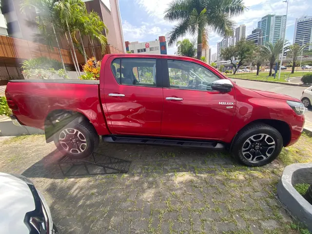 Carro Toyota Hilux Cabine Dupla 2021 SRV 2.7 CD 4x2 (Flex) (Aut)