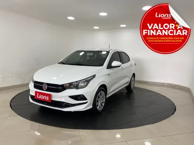 Carro Fiat Cronos 2019 1.3 Drive Firefly (Flex)