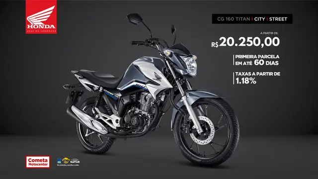 Moto Honda CG 160 2024 Titan