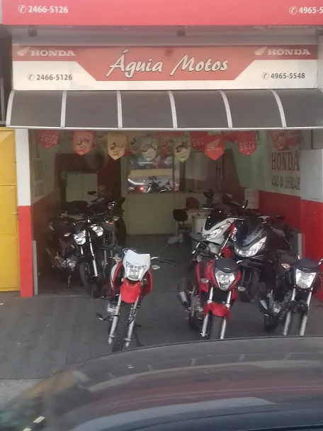 Fachada da loja ÁGUIA HONDA MOTOS - Guarulhos - SP