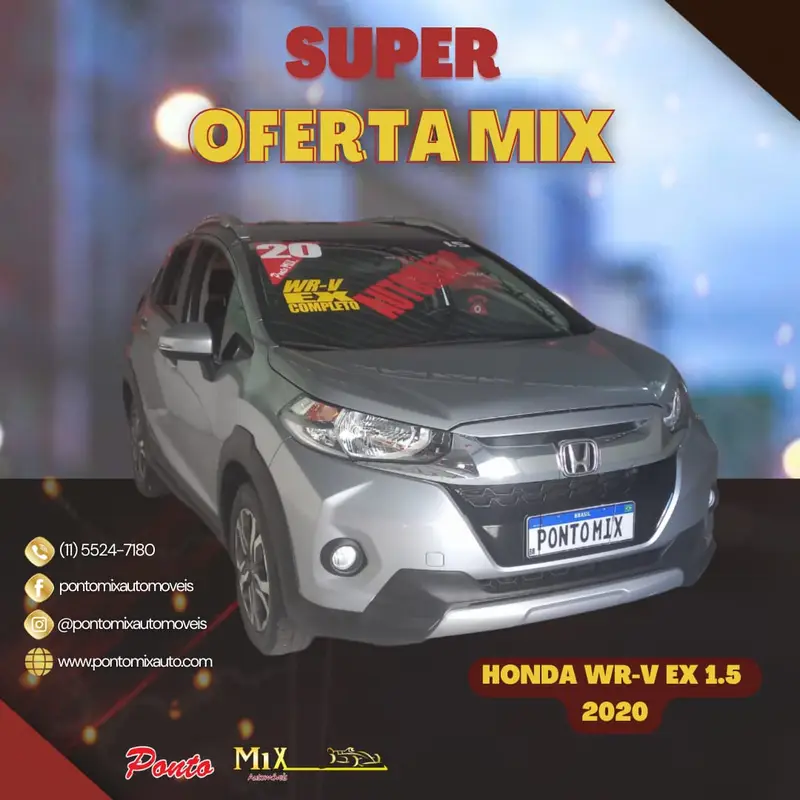 Honda WR-V EX 1.5 FlexOne CVT (Flex)