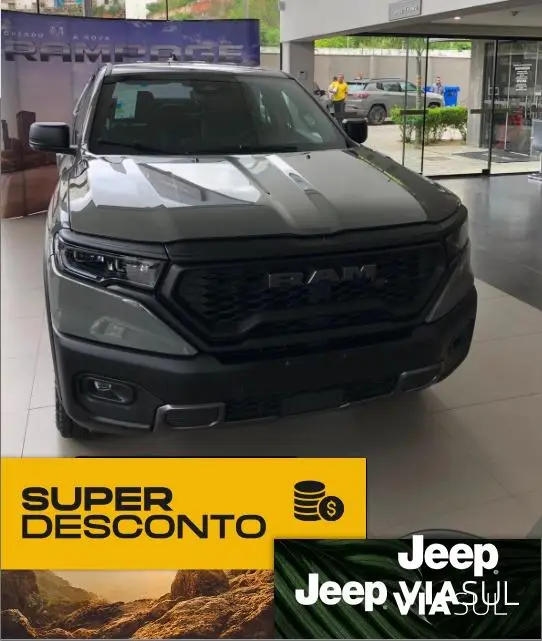 Carro RAM Rampage 2024 Rebel 2.0 Turbodiesel