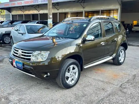 Carros Renault Duster 2012 verde usados a venda em Cuiaba MT Mobiauto