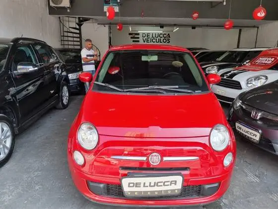 Carro Fiat 500 2012 Cult Dualogic 1.4 8V