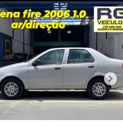 Carro Fiat Siena 2006 Fire 1.0 8V