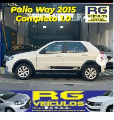Carro Fiat Palio 2015 Fire Way 1.0 8V (Flex)