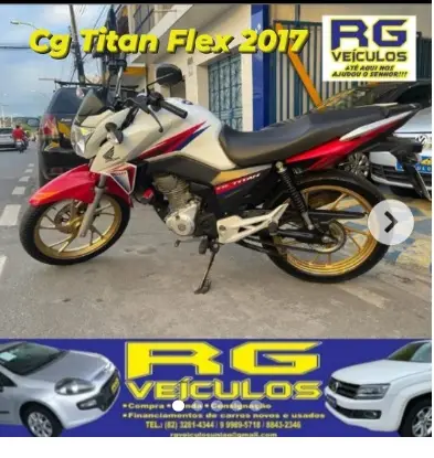 Moto Honda CG 160 2017 Titan