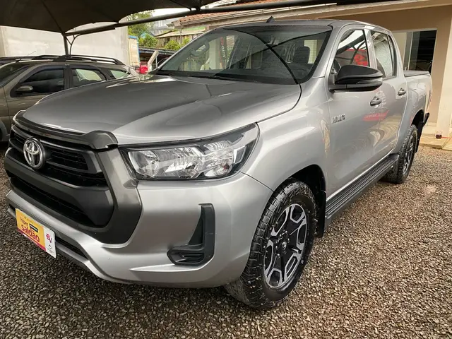 Carro Toyota Hilux Cabine Dupla 2021 STD Power Pack 2.8 TDI CD 4x4