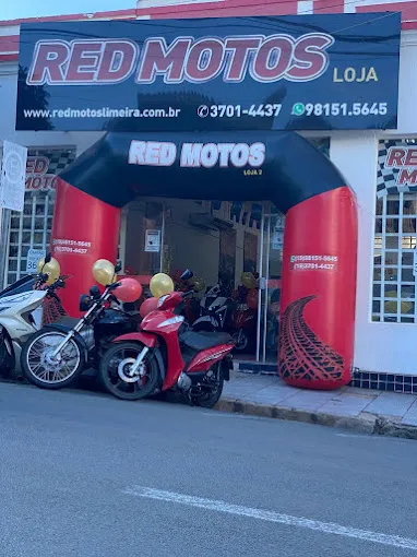 Fachada da loja Red Motos - Limeira - SP