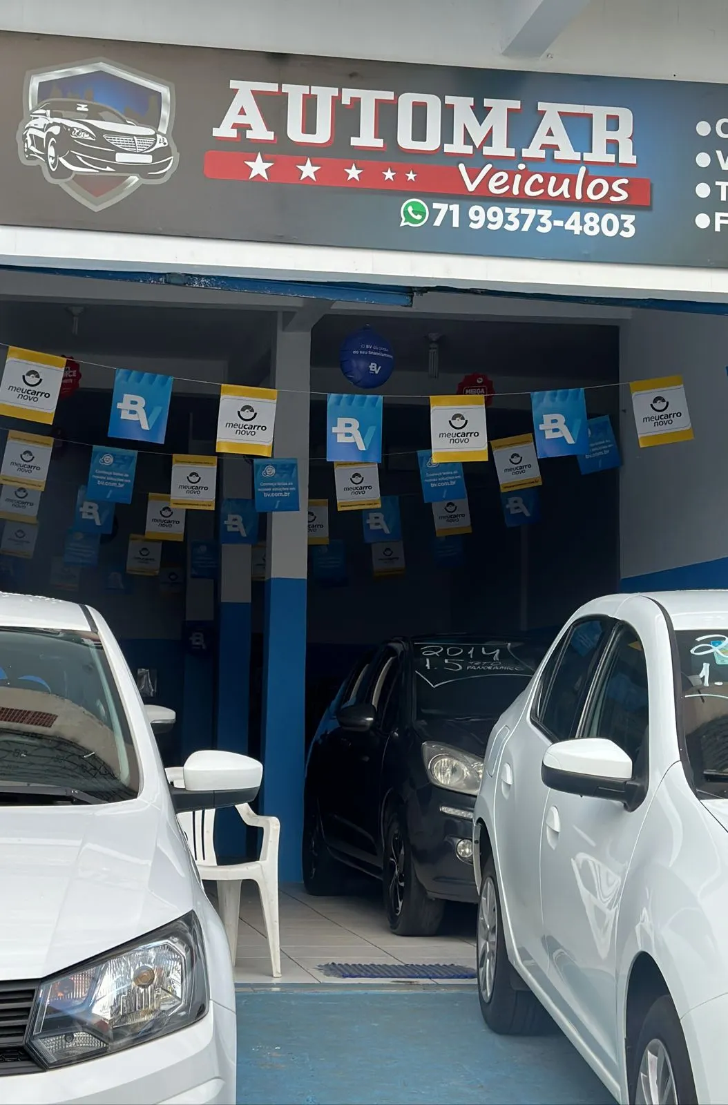 Fachada da loja Veículos à venda em AUTOMAR VEICULOS - Salvador - BA | Mobiauto