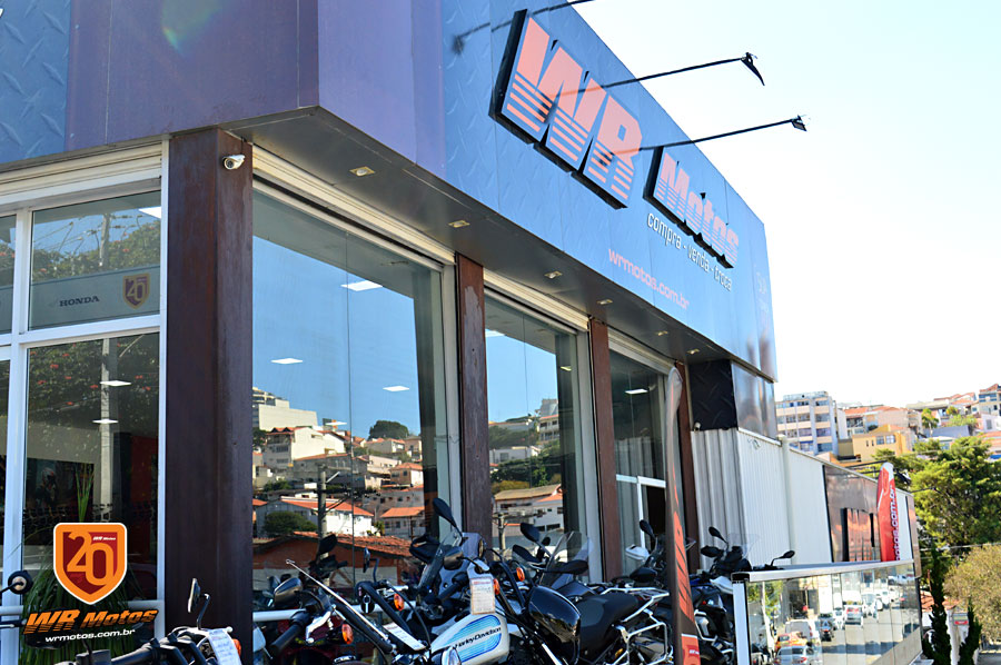 Fachada da loja WR Motos - Bragança Paulista - SP